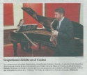 Saxperience Duet in concert in Círculo Amistad Numancia. Soria (Spain)